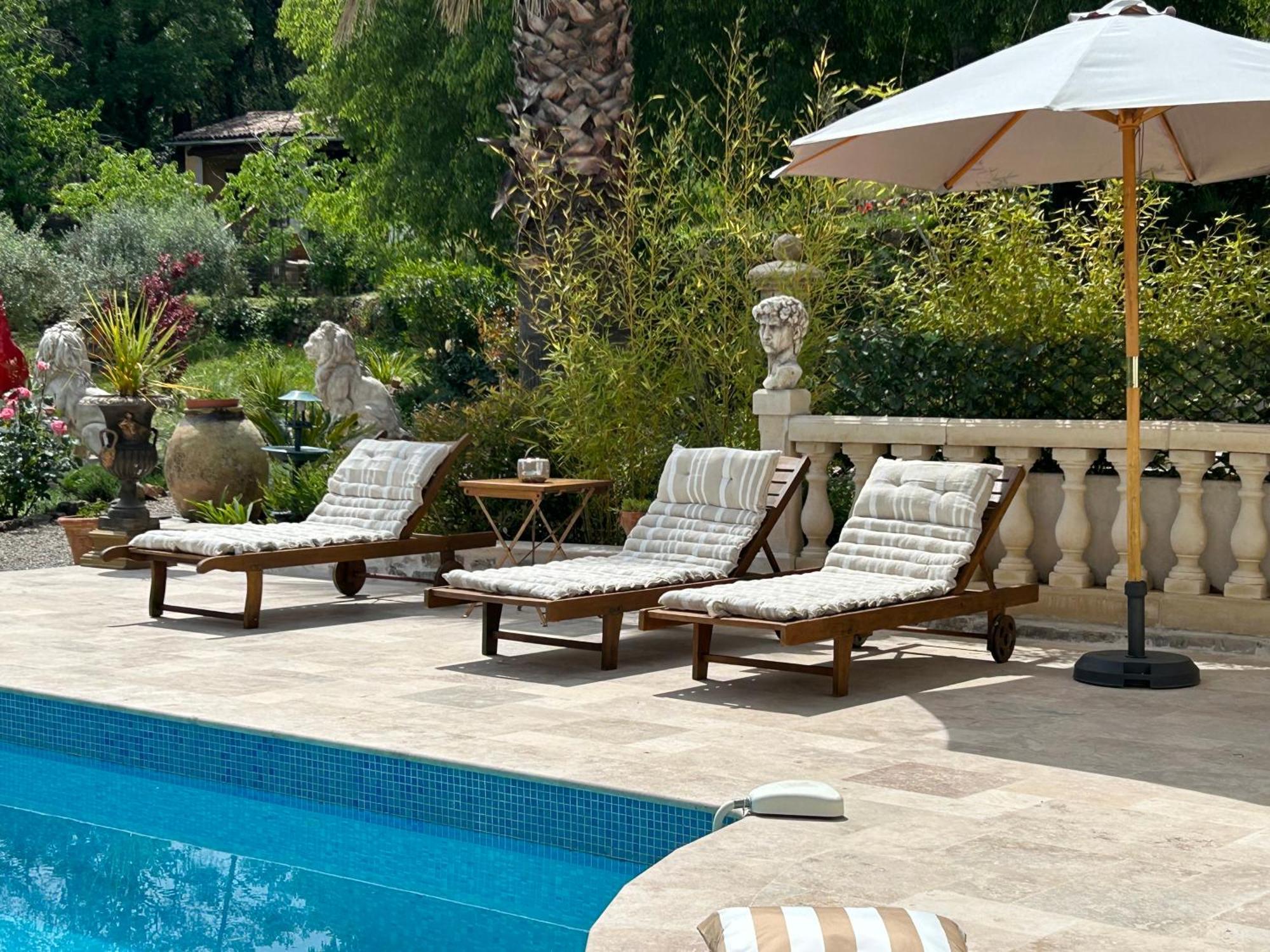 Ferienwohnung Bastide Des Hesperides Flayosc Exterior foto