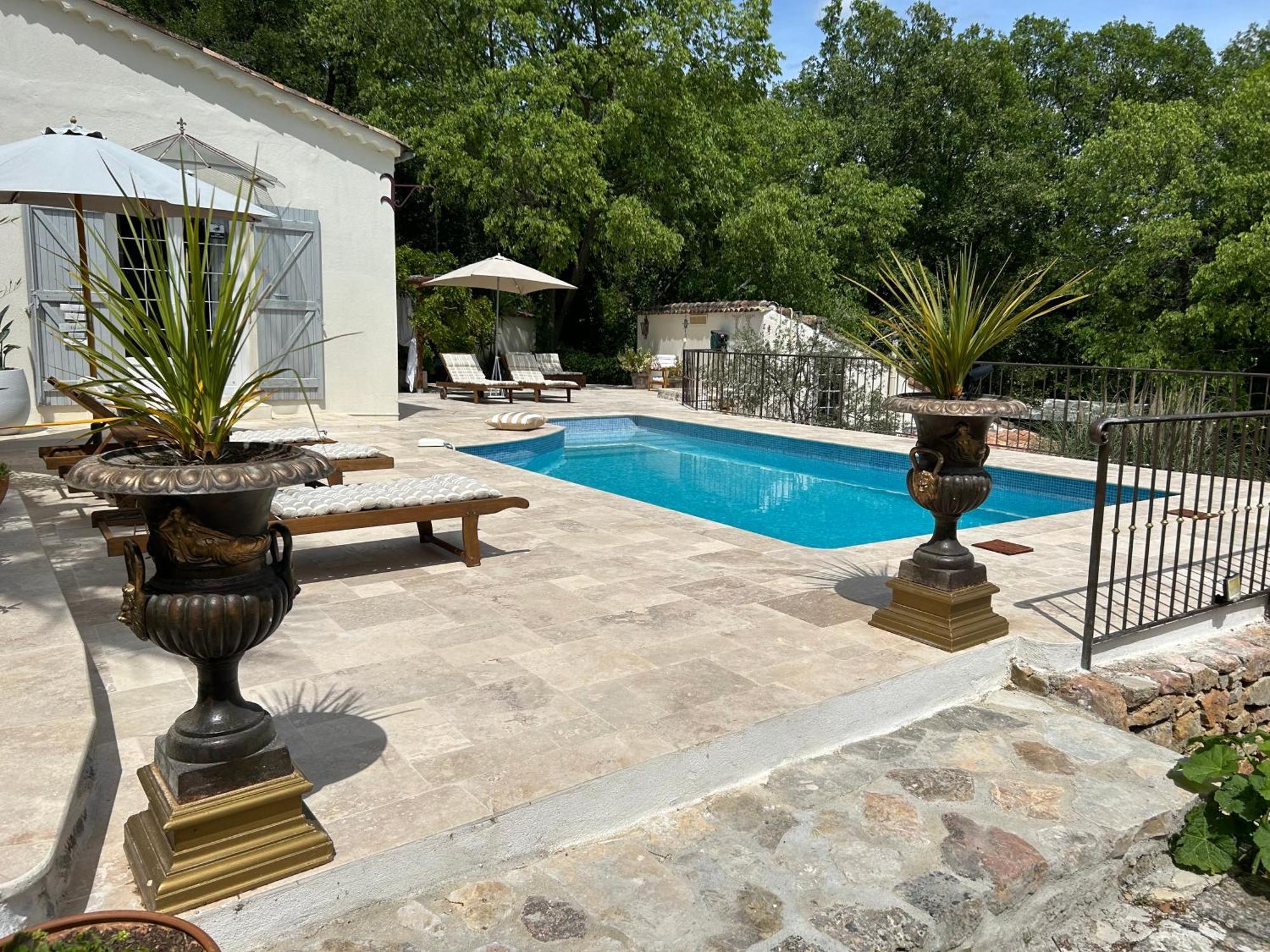 Ferienwohnung Bastide Des Hesperides Flayosc Exterior foto