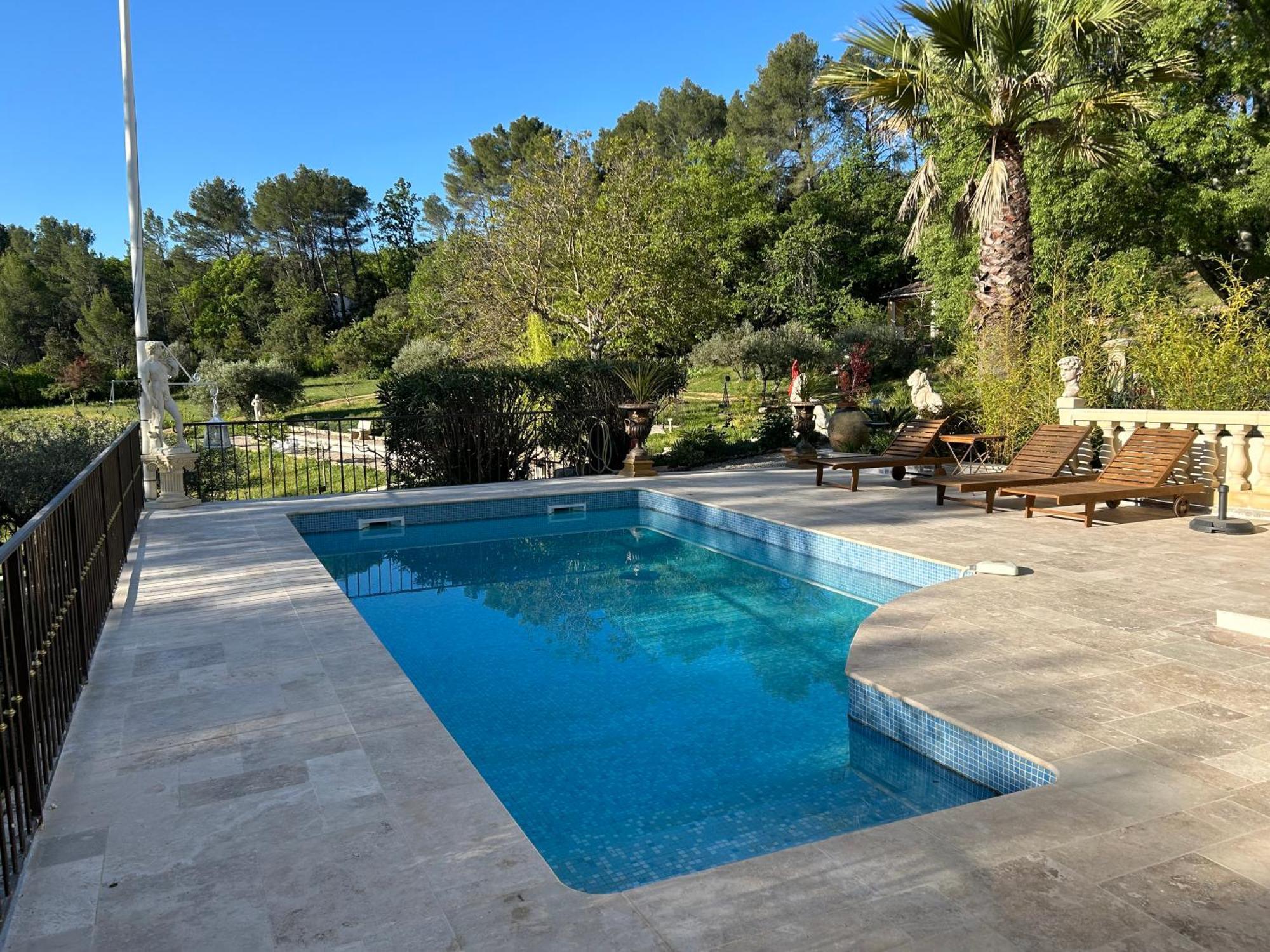 Ferienwohnung Bastide Des Hesperides Flayosc Exterior foto